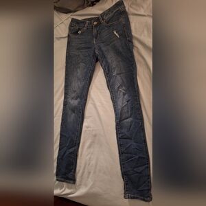 SO Stylish Blue Denim Skinny Jeans